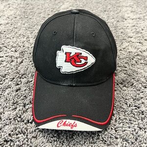 Reebok Black Hat with Red Accents